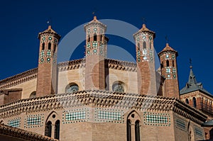 Mudejar art in Teruel. San Pedro church, Spain heritage landmark photo