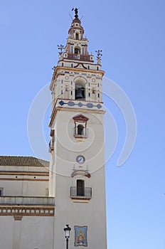 Mudejar Church Tower in Moguer photo