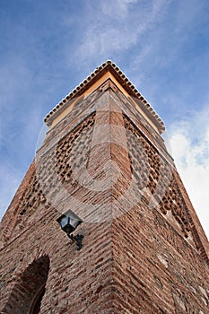 Mudejar minaret photo