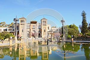 Mudejar museum in park Maria Luisa.