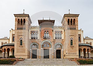 The Mudejar Pavilion in Maria Luisa Park