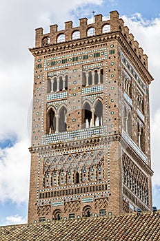 Mudejar tower of the Church of El Salvador, Teruel