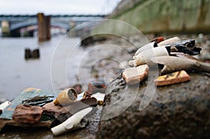 Mudlark Findings on the Thames