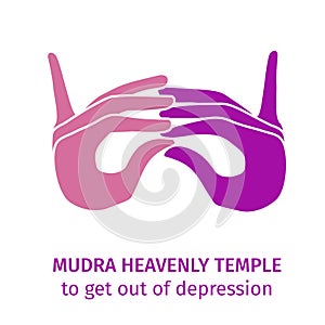 Mudra heavenly temple to get out of depression