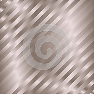 Mued bronze metal gradient diagonal stripes background