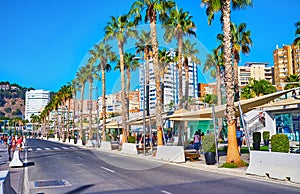 On Muelle Uno Pier, Malaga Port, Costa del Sol, Spain