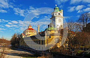 The Muellersche Volksbad, exterior view, Art Nouveau, Jugendstil photo