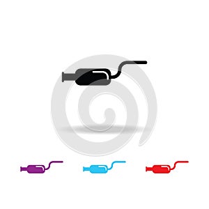 Muffer icon. Elements of car repair multi colored icons. Premium quality graphic design icon. Simple icon for websites, web design