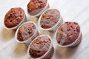 Muffin cake chocolate dessert