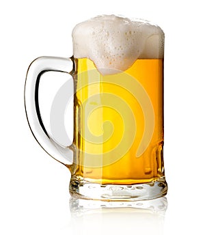 Mug with beer