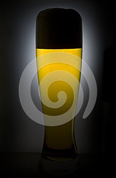 Mug of Beer Back Lit