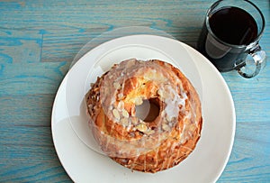 Mug and bunt cake photo