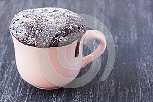 Mug chocolate cake