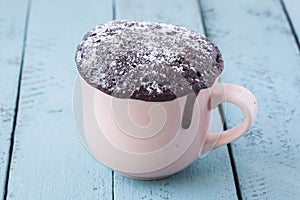 Mug chocolate cake