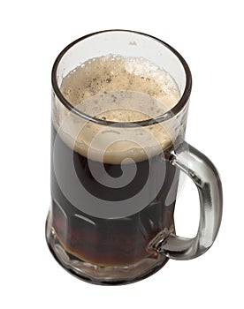 Mug of dark beer