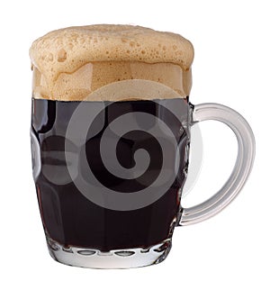 Mug of dark beer