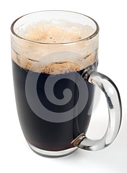 A mug of dark beer