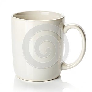 Mug isolated on white background