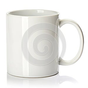 Mug isolated on white background
