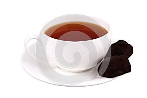 Mug with marshmallow