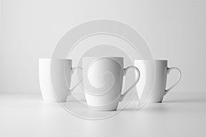 Mug Mock-Up - Three Mugs