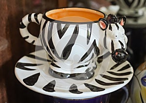 Mug shaped zebra