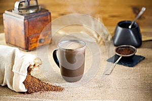 Mug of substitute coffee photo