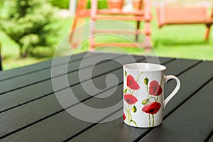 Mug on a table