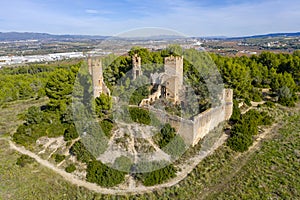 Muga Castle in Lower Penedes, in the municipality of Bellvei. Sp photo