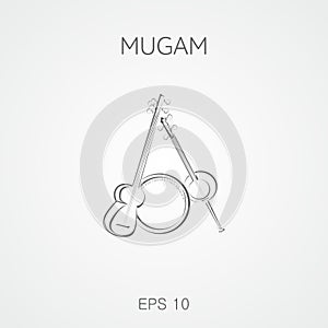 Mugam musical instruments.