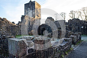 Mugdock Castle. Stronghold of the Clan Graham. Scotland. U.K