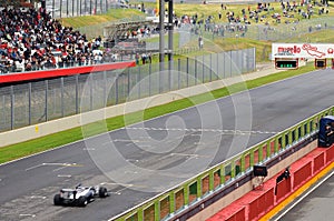 MUGELLO, ITALY - MAY 2012: Valtteri Bottas of Williams F1 races during a training session on May 2012 at Mugello Circuit.