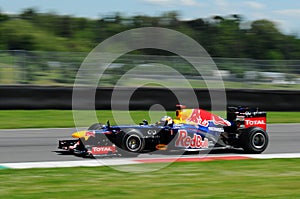 MUGELLO, ITALY 2012: Sebastian Vettel of Red Bull Racing F1 Team during Formula One Teams Test Days at Mugello Circuit