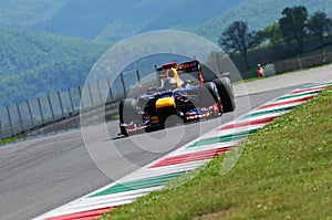 MUGELLO, ITALY 2012: Sebastian Vettel of Red Bull Racing F1 Team during Formula One Teams Test Days at Mugello Circuit