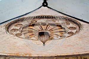 Mughal architecture details, ceiling decoration