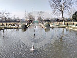 mughal garden shalimar Srinagar Kashmir India