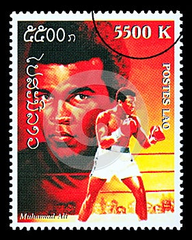 Muhammad Ali Postage Stamp