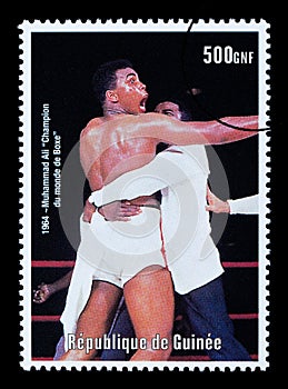 Muhammad Ali Postage Stamp