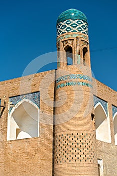 Muhammad Amin Khan Madrassah at Itchan Kala. Khiva, Uzbekistan photo