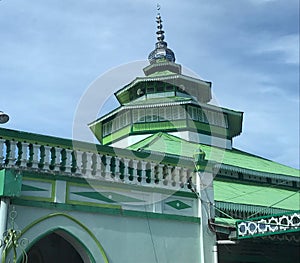 Muhammadan Mosque Padang Indonesia photo
