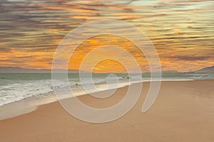 Mui Ne beach, Phan Thiet, Southern Vietnam, Asia at sunrise