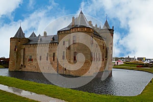 Muiden castle in the Netherlands