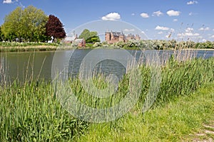 Muiderslot is still in good condition medieval castle in the North Holland