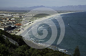 Muizenberg beach in Cape Town, South Africa