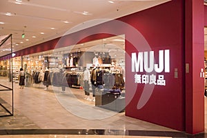Muji Store in Shanghai, China,