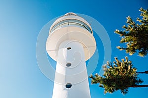 Mukho port lighthouse in Donghae, Korea