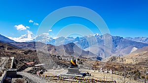 Muktinath - A temple with Himalayan view