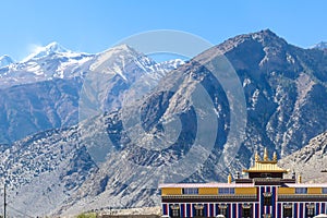 Muktinath - A temple with Himalayan view