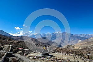 Muktinath - A temple with Himalayan view