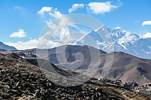 Muktinath - A temple with Himalayan view